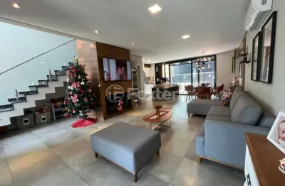 Casa em condomínio fechado com 3 quartos à venda na estrada morro do coco, 990, jansen, gravataí, 141 m2 por r$ 1.100.000