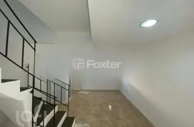 Casa em condomínio fechado com 2 quartos à venda na rua treze de maio, 630, rio branco, canoas, 106 m2 por r$ 277.000