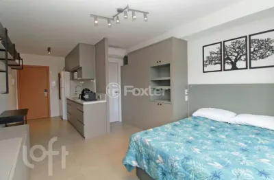 Kitnet / stúdio à venda na rua curvelo, 100, petrópolis, porto alegre, 28 m2 por r$ 532.000