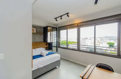 Flat com 1 quarto à venda na avenida joão pessoa, 731, centro histórico, porto alegre, 24 m2 por r$ 522.500