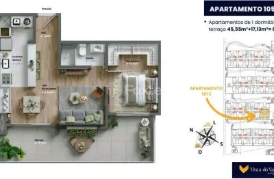 Apartamento com 2 quartos à venda na avenida primeiro de maio, 1700, várzea grande, gramado, 80 m2 por r$ 721.650
