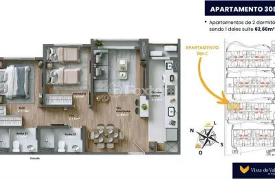 Apartamento com 2 quartos à venda na avenida primeiro de maio, 1700, várzea grande 1º de maio, gramado, 63 m2 por r$ 721.650
