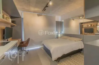 Kitnet / stúdio à venda na rua josé de alencar, 1068, menino deus, porto alegre, 27 m2 por r$ 359.000