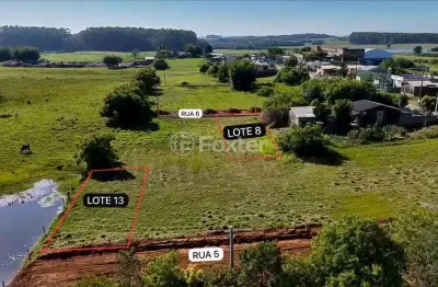 Terreno à venda na rua venâncio dos santos, lote 13 qu, centro, glorinha, 314 m2 por r$ 135.000
