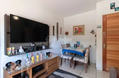 Apartamento com 2 quartos à venda na avenida professor oscar pereira, 1090, azenha, porto alegre, 56 m2 por r$ 212.000