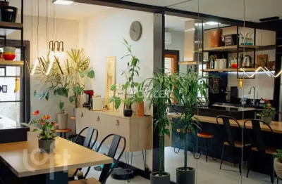 Casa em condomínio fechado com 2 quartos à venda na rua octávio de souza, 929, teresópolis, porto alegre, 106 m2 por r$ 408.500