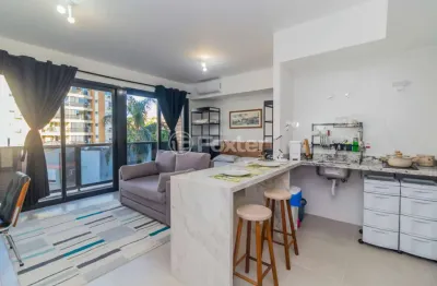Kitnet / stúdio à venda na rua anita garibaldi, 1855, boa vista, porto alegre, 36 m2 por r$ 610.000