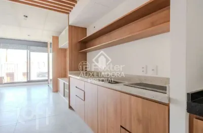 Kitnet / stúdio à venda na avenida venâncio aires, 29, azenha, porto alegre, 32 m2 por r$ 380.000