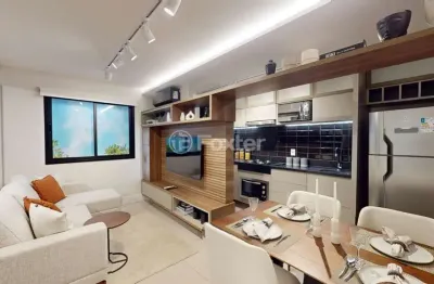 Apartamento com 1 quarto à venda na beco das enfermeiras, 73, cascata, porto alegre, 31 m2 por r$ 206.000