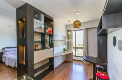 Kitnet / stúdio à venda na avenida borges de medeiros, 2145, praia de belas, porto alegre, 34 m2 por r$ 320.000