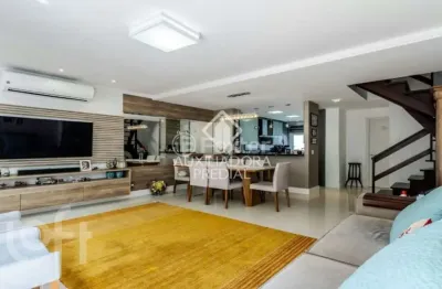 Casa em condomínio fechado com 3 quartos à venda na rua gralha azul, 555, jardim carvalho, porto alegre, 218 m2 por r$ 1.795.000