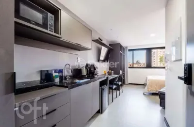 Kitnet / stúdio à venda na rua professor duplan, 40, rio branco, porto alegre, 38 m2 por r$ 580.000