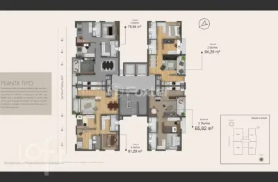 Apartamento com 3 quartos à venda na rua ferreira viana, 627, petrópolis, porto alegre, 81 m2 por r$ 1.150.000