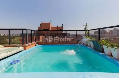 Cobertura com 2 quartos à venda na avenida joão wallig, 1825, passo da areia, porto alegre, 167 m2 por r$ 1.490.000