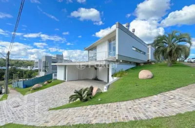 Casa em condomínio fechado com 3 quartos à venda na estrada das três meninas, 2001, vila nova, porto alegre, 280 m2 por r$ 3.500.000