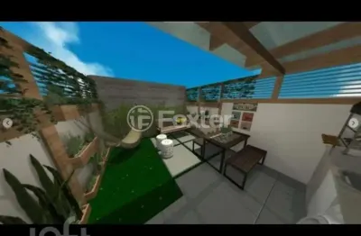 Casa em condomínio fechado com 2 quartos à venda na rua abdo jorge curi, 19, parque santa fé, porto alegre, 111 m2 por r$ 355.000
