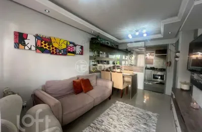 Casa em condomínio fechado com 2 quartos à venda na rua dos guamirins, 303, igara, canoas, 87 m2 por r$ 370.000