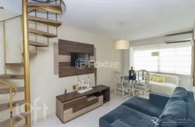 Cobertura com 2 quartos à venda na avenida doutor carlos barbosa, 560, medianeira, porto alegre, 106 m2 por r$ 360.400