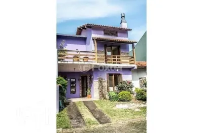Casa em condomínio fechado com 2 quartos à venda na rua fábio coelho de magalhães, 210, serraria, porto alegre, 166 m2 por r$ 439.900