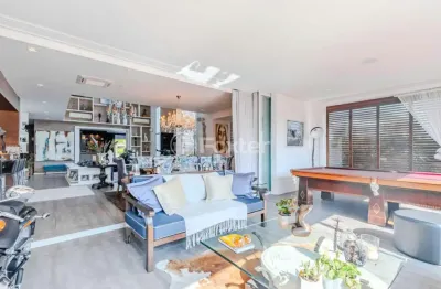 Casa em condomínio fechado com 4 quartos à venda na avenida juca batista, 8000, chapéu do sol, porto alegre, 510 m2 por r$ 4.950.000