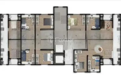 Apartamento com 2 quartos à venda na Rua Três de Maio, 100, São Jorge, Novo Hamburgo, 48 m2 por R$ 268.900