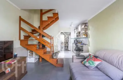 Casa em condomínio fechado com 2 quartos à venda na rua ney da gama ahrends, 219, morro santana, porto alegre, 84 m2 por r$ 332.500