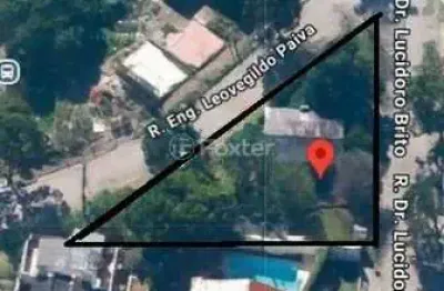 Terreno à venda na rua engenheiro leovigildo paiva, 35, santa tereza, porto alegre, 147 m2 por r$ 204.250