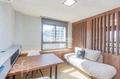 Apartamento com 1 quarto à venda na avenida lageado, 615, petrópolis, porto alegre, 43 m2 por r$ 750.000