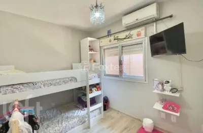 Casa em condomínio fechado com 2 quartos à venda na rua pistoia, 820, rio branco, canoas, 64 m2 por r$ 270.000
