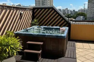 Cobertura com 2 quartos à venda na avenida joão wallig, 410, passo da areia, porto alegre, 150 m2 por r$ 1.100.000