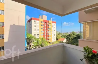 Apartamento com 2 quartos à venda na rua costa lima, 791, nonoai, porto alegre, 61 m2 por r$ 365.000