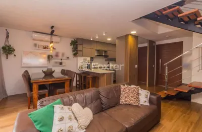 Casa em condomínio fechado com 3 quartos à venda na rua joão francisco martins, 80, jardim itu sabará, porto alegre, 212 m2 por r$ 1.449.000
