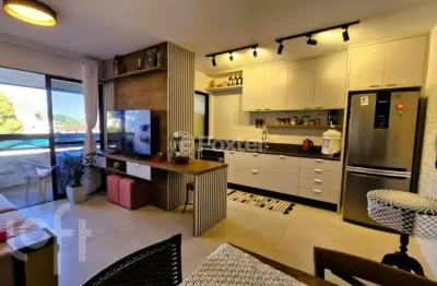 Apartamento com 2 quartos à venda na rodovia tertuliano brito xavier, 2501, jurerê, florianópolis, 73 m2 por r$ 1.500.000