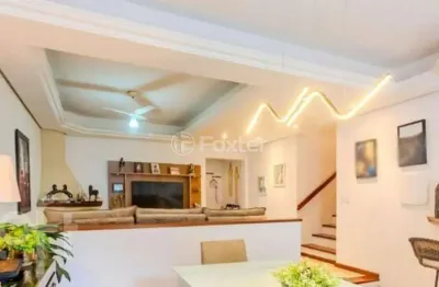 Casa em condomínio fechado com 3 quartos à venda na rua francisco solano borges, 200, hípica, porto alegre, 200 m2 por r$ 990.000