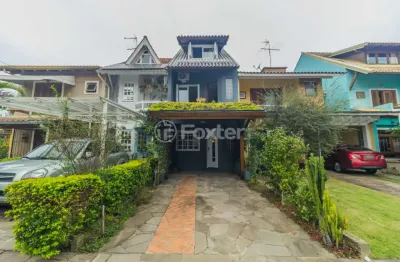 Casa em condomínio fechado com 3 quartos à venda na avenida juca batista, 1458, cavalhada, porto alegre, 132 m2 por r$ 595.000