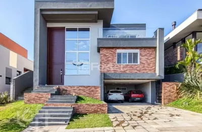 Casa em condomínio fechado com 3 quartos à venda na estrada das três meninas, 1501, vila nova, porto alegre, 287 m2 por r$ 2.800.000