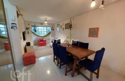 Casa em condomínio fechado com 3 quartos à venda na rua banco inglês, 407, santa tereza, porto alegre, 108 m2 por r$ 350.000