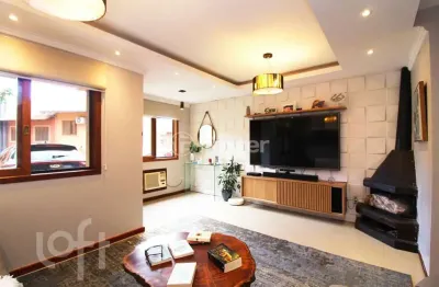 Casa em condomínio fechado com 3 quartos à venda na estrada joão vedana, 345, cavalhada, porto alegre, 146 m2 por r$ 530.000