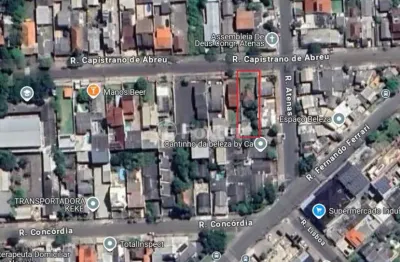 Terreno à venda na rua capistrano de abreu, 1853, niterói, canoas, 484 m2 por r$ 400.000