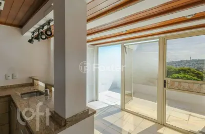 Cobertura com 2 quartos à venda na rua catumbi, 50, medianeira, porto alegre, 152 m2 por r$ 460.000