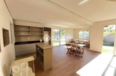 Casa em condomínio fechado com 2 quartos à venda na rua santa mônica, 404, ponta grossa, porto alegre, 60 m2 por r$ 212.000