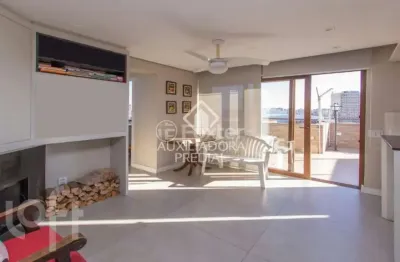 Cobertura com 3 quartos à venda na rua doutor alcides cruz, 81, santa cecília, porto alegre, 180 m2 por r$ 1.000.000