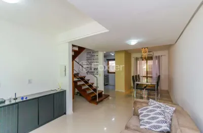 Casa em condomínio fechado com 3 quartos à venda na avenida da serraria, 1900, espírito santo, porto alegre, 99 m2 por r$ 325.000