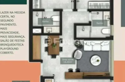 Apartamento com 2 quartos à venda na rua fernando cortez, 222, cristo redentor, porto alegre, 62 m2 por r$ 669.000