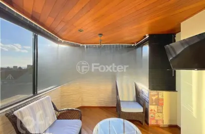 Cobertura com 1 quarto à venda na avenida jacuí, 1201, cristal, porto alegre, 111 m2 por r$ 375.000