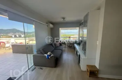 Cobertura com 3 quartos à venda na rodovia virgílio várzea, 2970, saco grande, florianópolis, 127 m2 por r$ 1.500.000