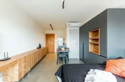 Kitnet / stúdio à venda na rua curvelo, 100, petrópolis, porto alegre, 28 m2 por r$ 550.000