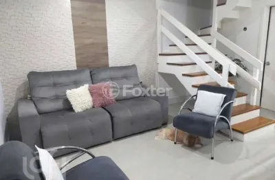 Casa em condomínio fechado com 3 quartos à venda na avenida guilherme schell, 1250, rio branco, canoas, 88 m2 por r$ 369.500