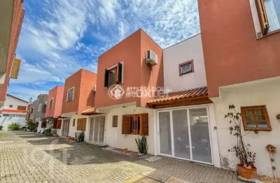 Casa em condomínio fechado com 3 quartos à venda na rua landel de moura, 2225, tristeza, porto alegre, 131 m2 por r$ 450.000