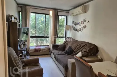 Apartamento com 2 quartos à venda na avenida fábio araújo santos, 1251, nonoai, porto alegre, 60 m2 por r$ 225.000